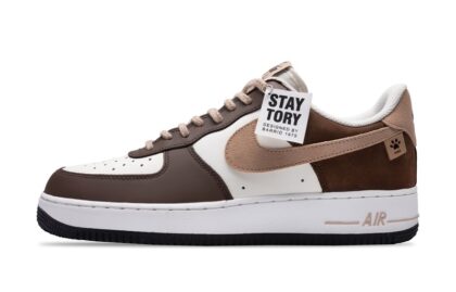 Custom Air Force 1 Shoes Canyon Trail White Beige