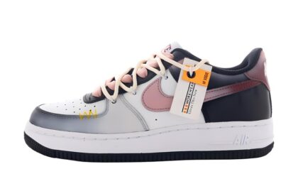 Custom Air Force 1 Shoes Miracle Desert Black Pink
