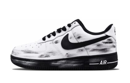 Custom Air Force 1 Shoes Movie Noir Black White