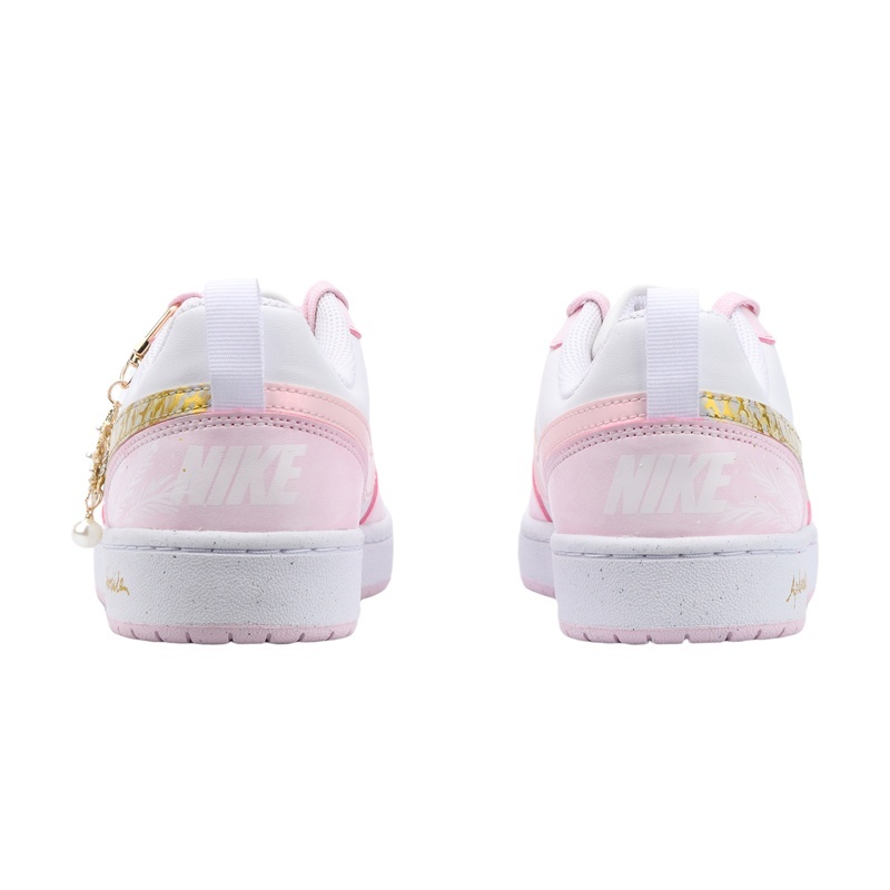 Custom Court Shoes Aphrodite Kiss Pink Gold - Image 4