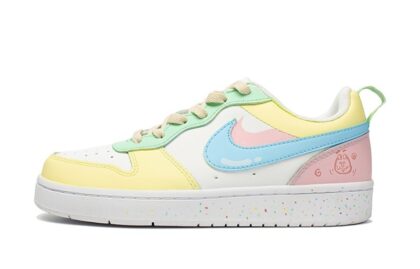 Custom Court Shoes Candy Pop Yellow White