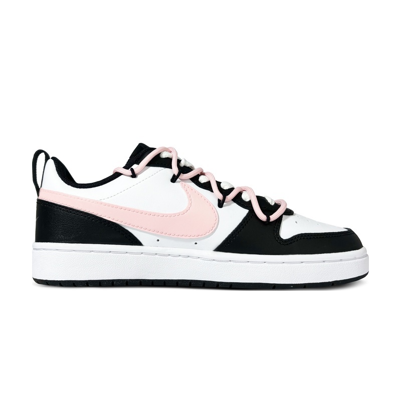 Custom Court Shoes Cute Dog White Pink - Image 2