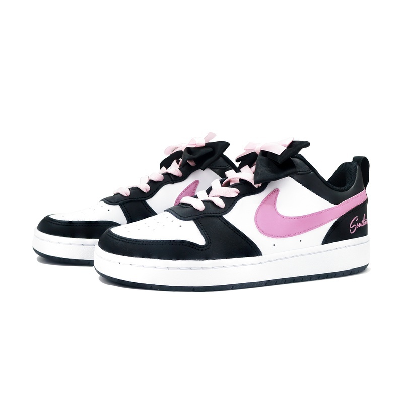 Custom Court Shoes Fairy Tale Black Purple - Image 3