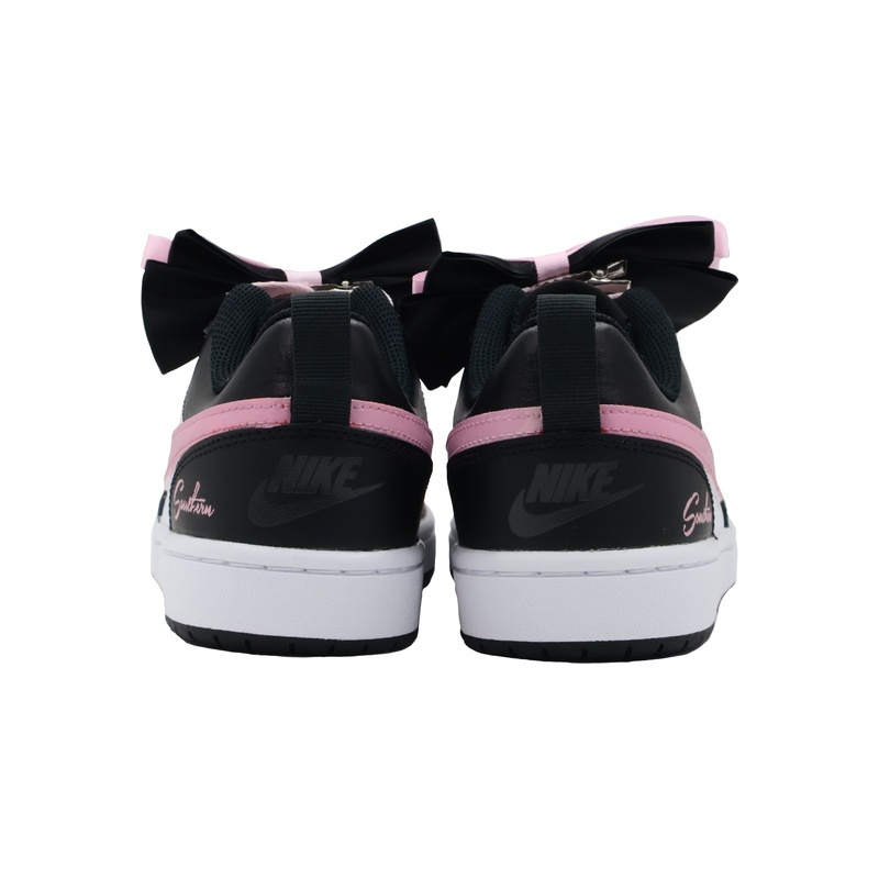 Custom Court Shoes Fairy Tale Black Purple - Image 4