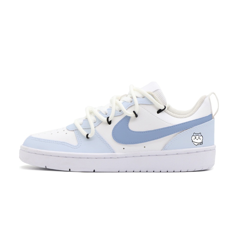 Custom Court Shoes Fairy Tale Blue White