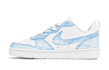 Custom Court Shoes Sky Dream Blue White