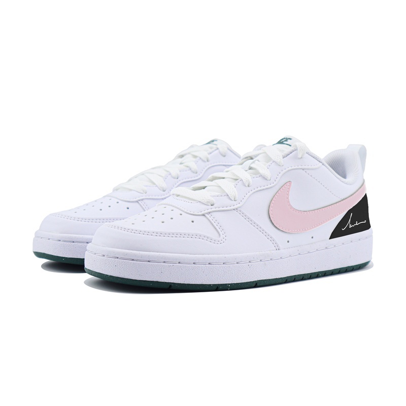 Custom Court Shoes Urban Chic Pink White - Image 3