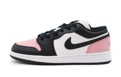 Custom Jordans Shoes Peach Demon Black Pink