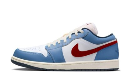 Custom Jordans Shoes Racing Dash Blue Red