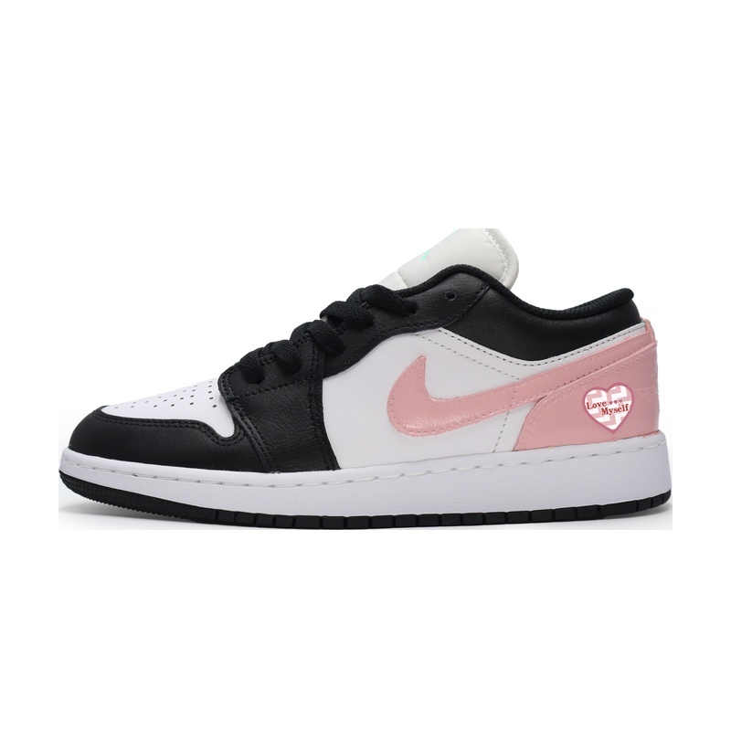 Custom Jordans Shoes Strawberry Love Pink White